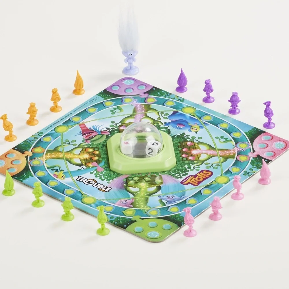 Hasbro Dreamworks Trolls in Trouble game new in sealed package